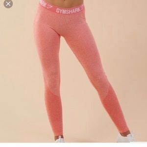 Gymshark Peach Coral Flex Leggings
